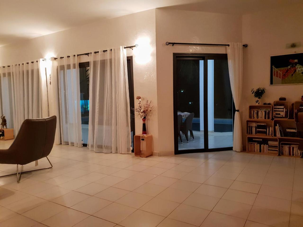 La Maison Blanche à Ngaparou, splendide villa contemporaine Exterior foto