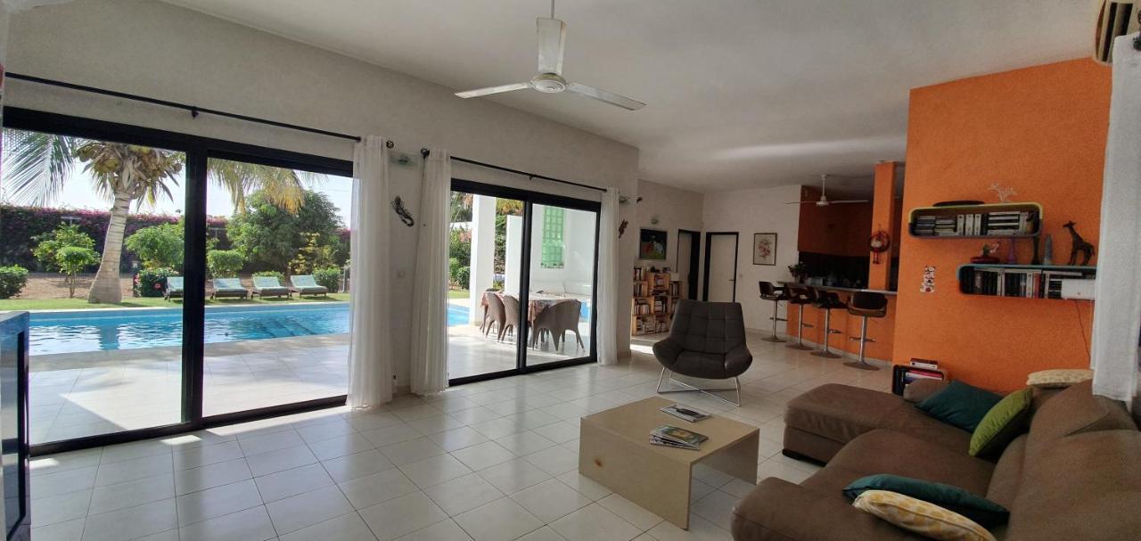 La Maison Blanche à Ngaparou, splendide villa contemporaine Exterior foto
