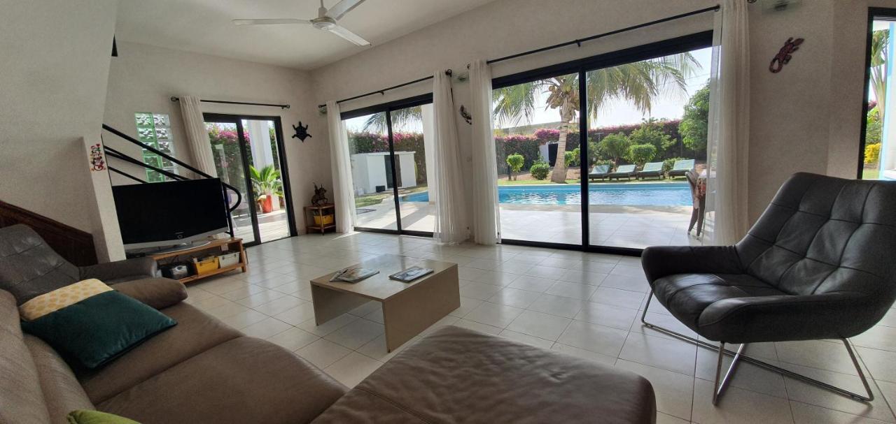 La Maison Blanche à Ngaparou, splendide villa contemporaine Exterior foto